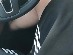 Big Cumshot in Car