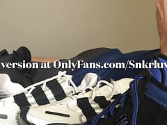 Sneakers Play, Fuck, Cum