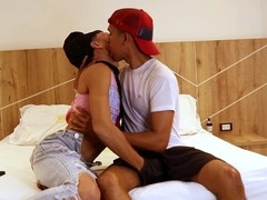 Femboy Andrew calls over his neighbor's partner for some intense action