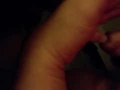 Finger Fucking My Cock