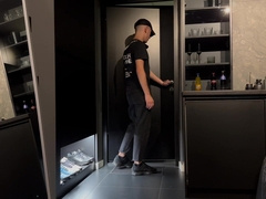 Gay-for-pay guy invited a gaymale neighbor while the gf was not at home