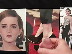 Emma Watson feet cum tribute