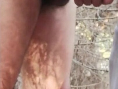 Mature Gay Daddy Has Bareback Outdoor Sex with Big Cock 2