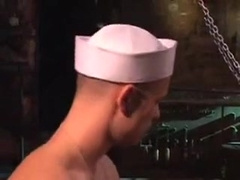 Sailors fuck the captain