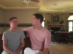 Helix jock Johnny Hands plows bubble butt twink Dylan Hayes bareback