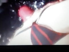 Big fat ass Mother-in Law on panties cum