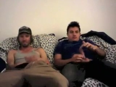 Str8 Best Friends Jerking Together Watching More Gayboyca