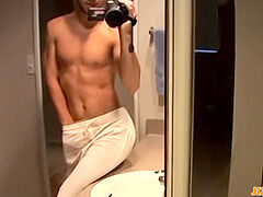 Jizz shot, getting off, jerking off