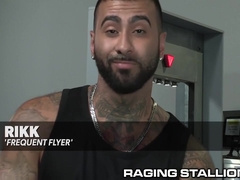 Haired Chocolate Tsa Pappy Does Full Body Search On Sexy Latin Twink