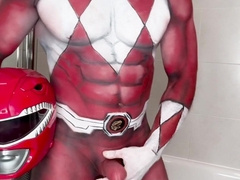 Crimson Intensity Ranger - Bodypainting