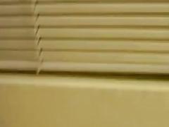 Outrageous twink is stroking his raging boner while naked