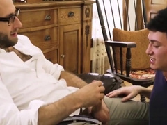 Nerdy Uncle Seduces The Boy