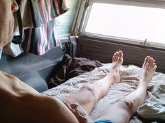 Outed, catch, men masturbating solo