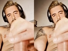 POV VR tease with ripped solo guy Jack Spanish getting naughty