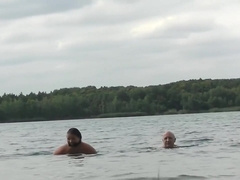 Gay Blowjob Am See 1