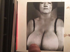 Vintage big boobs MILF cum tribute