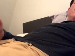 Tjenner opts for a solo session instead of getting some shut-eye again