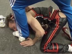 Horny Guys Enjoying Anal Action Outdoors