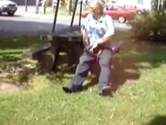 Aged Fellow Jacks In The Park