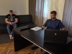 Nikol Monak & Jan Bavor - Raw bareback by airport security officer