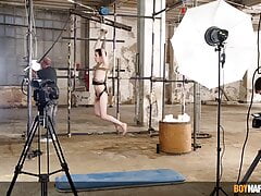 Ginger twink Avery Munroe dominated by daddy Sebastian Kane