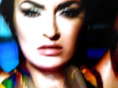 Sonya Deville - Cum Tribute(on her pretty face)
