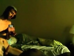 Hung White Thug Bare Pounds Black Jock