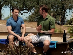 Tattooed Brunette Feels Like Hard Nailining