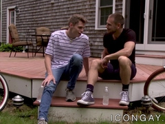 Handsome Troy Accola receives passionate Latino dicking