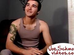 Inked Str8 Boy Wrench Gets Blown - Wrench