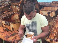 Erotic adventure on a Caribbean shipwreck