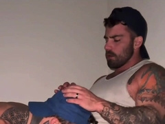 Jett sucking Jordan cock