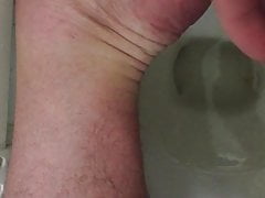 Cumming on my feet