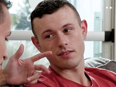 Cooking something in the kitchen before some anal screwing