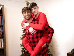 Young lad receives the best Christmas surprise and he's so happy