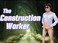 A gay man has a best blowjob and bareback experience with his straight construction worker best friend.