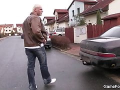 Muscle gay seduces and fucks hetero man