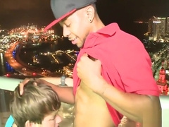 Hot boy attempts to gulp