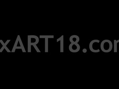 delightfully romantic threesome on a bed