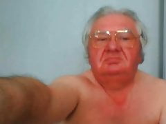 grandpa stroke on webcam
