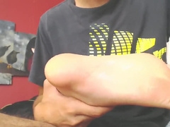 Youngster Guys Soles Have Fun