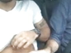 Uber driver wanks client
