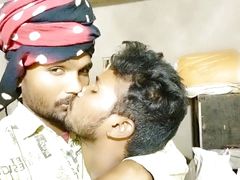 Slowly Slowly Today I Kissing Beautiful STEPBrother -Gay Movies in Hindi voice