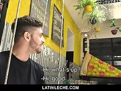 LatinLeche - Cute Boy Blows A Handsome Stranger At The Gay Bar