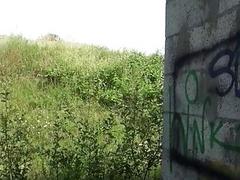 exhibitionist gay outdoor fucking in alley