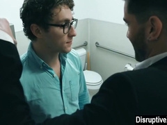 Stepfather And Stepson Intimate Encounter With Boss In Office