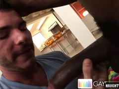 Huge Man-Meat Queer Multiracial And Facial Cumshot