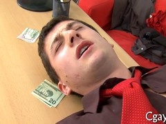 Dirty anal penetration with sex toy