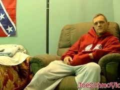 Pummel, gargle, hand-job