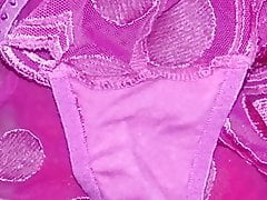 Cumming in Ann's sexy panties for XXGeordie09